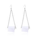 2020 Lady Roll Paper Pendant Earring Necklace Creative 3D Organization Toilet Paper Toilet Roll Paper Tube Pendant Earring. 
