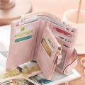 Coin Purse Wallet Leather Wallet with Card Holder for Women Teen Girl Gifts on Anniversary Navy Blue. 