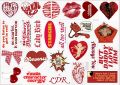 25pcs RED AESTHETIC sticker pack based on cherry red ribbon bows girly cute cool Pinterest camden wine red journalling laptop guitar. 