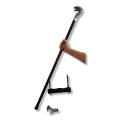 Old Man Aluminum Walking Stick Dragon Head Handle Walking Stick Fashionable Dragon Stick-Special unique Style Gift For Old People. 