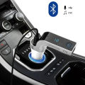G7 Car Kit Bluetooth Handsfree FM Transmitter, LED Display Fast USB Charger, Wireless Radio Bluetooth Adapter, Car Accessories. 