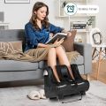 Foot And Calf Massager - Leg Massager - Foot Massager Foot and Calf Massager w/Adjustable Tilt Base, Kneading, Heat, Vibration, Timer, LCD Screen, , Electric Feet Massage for Blood Circulation, Pain Relief, Plantar Fasciitis. 
