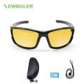 NEWBOLER Polarized Fishing Sunglasses Brown Yellow Lenses Night Version Men Glasses Outdoor Sport Driving Cycling Eyewear UV400. 