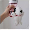 Cartoon Snoopy Soft Plush Filled Animal Backpack Decorative Pendant Couple Accessory Kawaii 15Cm Children's Doll Girl Small Gift. 