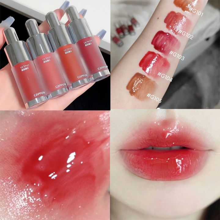 Moisturizing Lipstick Lip Oil / Mirror Water Gloss Lip Serum / Lip Plumper Lip Tint / Korean