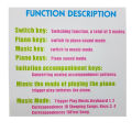 Baby Carpet 3 In 1 Newborn Musical Play Gym Piano Fitness Mat - Pink. 