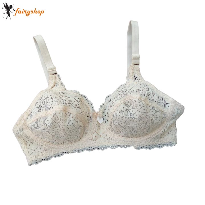FairyShop%20Cotton%20Bra%20Soft%20Non-padded%20in%20Net%20-%20ZC9%20-%20Image%204