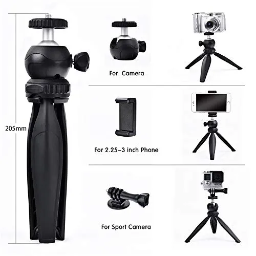 Jmary%20MT-20%20Table%20Top%20Mini%20Portable%20Foldable%20Tripod%20Stand%20-%20Image%202