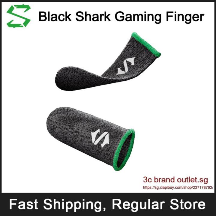 Black Shark E-Sports Finger Sleeve 2pcs Gaming mobile phone Game Controller Sweatproof Gloves Touch Screen gloves Game Sweat-proof Finger Cots