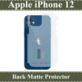 Apple iPhone 12 Soft Skin Fiber Sheet Back Matte Protector For Apple iPhone 12. 
