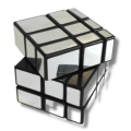 Silver Mirror Rubiks Cube 3x3, Mirror puzzle cube, Fast Speed Magic Cube 3x3x3, Educational Puzzle Toys. 