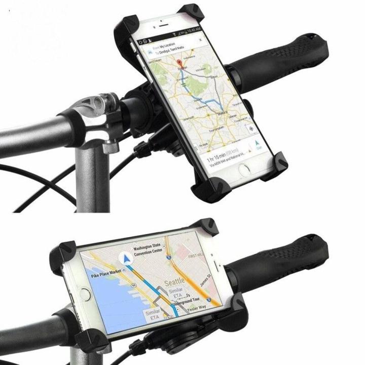 Anti Shake 360° Rotation Adjustable Smartphone Mount Bracket Universal Bicycle Holder Bike Handlebar Mobile Phone Holder Stand