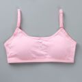 Bra For Girls Young Student Sports Underwear 12-16 Years Old 100% Cotton Tank Tops Young Children Lingerie Teenagers Clothing. 
