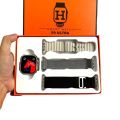 S9 Ultra 3in1  Smart Watch 2.02" HD Big Screen Men Women Smartwatch Bluetooth Call Bluetooth Music Sleep Monitoring Wireless Charging Watch. 