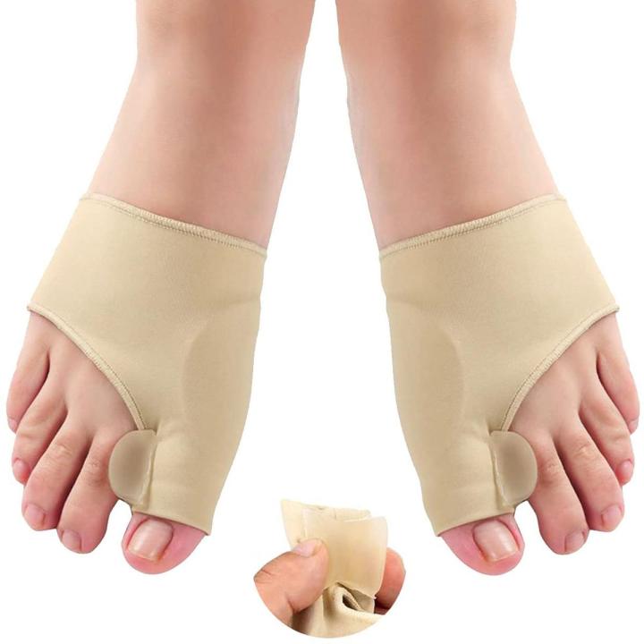 Valgus Bunion Corrector Orthotics Feet Bone Thumb Adjuster Correction Pedicure Sock Straightener Bunion Splint for Bunions for Crooked Toes Alignment Pain Relief Toe Support for Foot Care Finger Separator