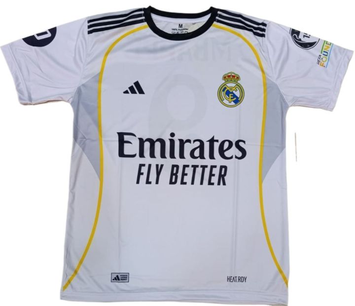 MBAPPE%20REAL%20MADRID%20%20%20FOOTBALL%20SHIRT%202025/26%20White%20-%20Image%204