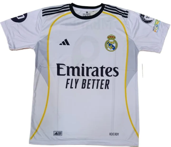 MBAPPE%20REAL%20MADRID%20%20%20FOOTBALL%20SHIRT%202025/26%20White%20-%20Image%204