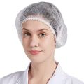 Pack of 100-Disposable Bouffant Caps, surgical cap, cooking Cap, multipurpose disposable caps, for Hospital Salon Spa Catering and Dust-free Workspace [Pack of 100]. 
