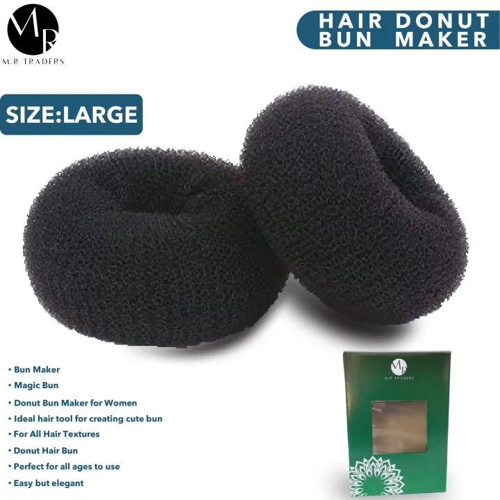 Hair%20Donut%20Bun%20Maker,%20Hair%20Bun,%20Hair%20Styling%20Tool,%20Donut%20Bun%20Maker%20for%20Women%20for%20All%20Hair%20Textures%20-%20Image%202