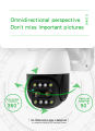 4MP Dual-Lens IP Camera WiFi Security CCTV Camera Color Night Vision 10X Zoom Auto Tracking IP66 Outdoor Surveillance Camera. 