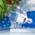 Rechargeable Bazooka Bubble Gun Wtih LED Lights By Zayraz 64 Holes Bazooka Bubble Gun for Adults & Kids. 