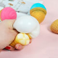 Colorful Pressure Balls Toys Cute Ice Cream Anti Stress TPR Squeeze Squishy Pressure Release Pinch Toys for Children Adults Gift. 