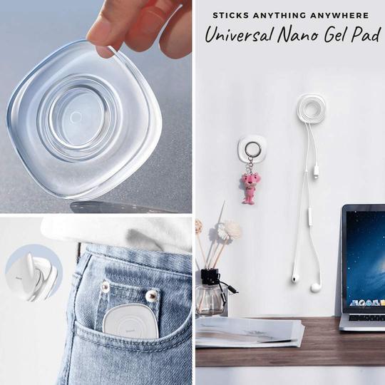 Nano Gel Pad Mobile & Accessories Holder , Silicone Nano Gel Pad , Multi-Purpose Universal magic Stickers