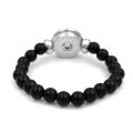 Wholesale Palestinian Flag Bracelet Creative Personality Black Beaded Bracelet Jewelry for men and women. 