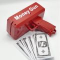 Rain Money Gun Toy Paper Playing Spary Machine Money Toy Gun Prop Money Gun with 100 Pcs Play Money Cash Gun Party Supplies. 