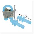 Swimming nose clip with ear plugs Color Random. 