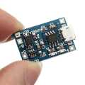 MicroUSB TP4056 3.7V Dual Protection Lithium ion battery Charging Module 5V 1A. 