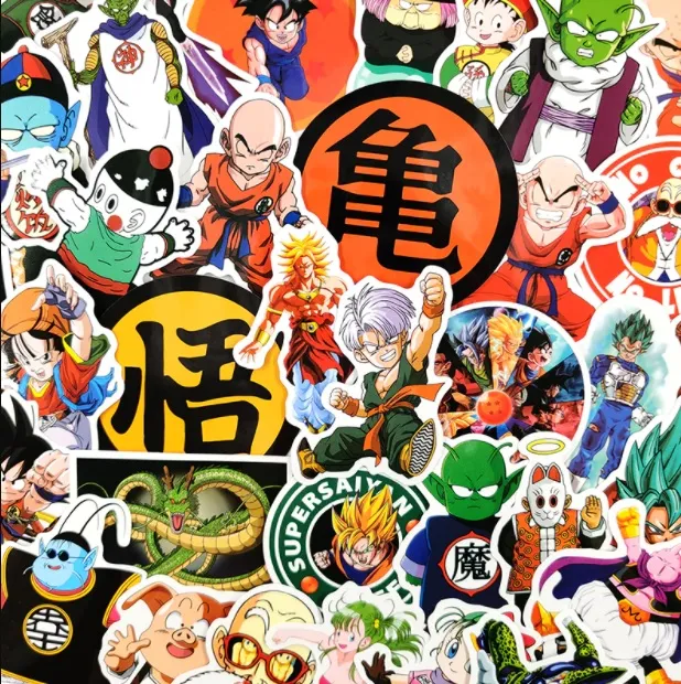 10%20Pcs/Pack%20TV%20Show%20DRAGON%20BALL%20Z%20Anime%20Cartoon%20Waterproof%20Stickers%20for%20Laptop%20Mobile%20Guitar%20Bicycle%20Car%20Fridge%20Skateboard%20PC%20TV%20-%20Image%207