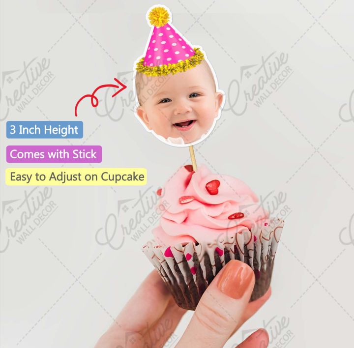 CUSTOMIZED%20Photo%20Cupcake%20Toppers%20Pack%20of%2012,%20Perfect%20for%20Boy%20or%20Girl%20Birthday%20Party%20Celebration%20&%20cake%20Decoration%20Supplies%20-%20Image%204