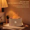 Flame Essential Oil Diffuser, 180ml Night Light, USB Ultrasonic Mist Upgrade 7 Colour Lights Aromatherapy Diffuser, Super Quiet Air Humidifier, Electric Aroma Diffuser, Waterless Auto-Off Suitable For Home Office Room, Bedroom, Automatic Closing, White, |. 