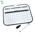 Golf Score Board Portable Points Competition Erasable Tiny Whiteboard Double-Sided Writing Board Golf Credit Recorder. 