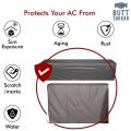 AC Dust Cover 1 Ton 1.5 Ton 2 Ton inverter Ac And Simple Ac Cabinet Dust cover Indoor & Outdoor unit Parachute Silver 100% Water Proof.. 