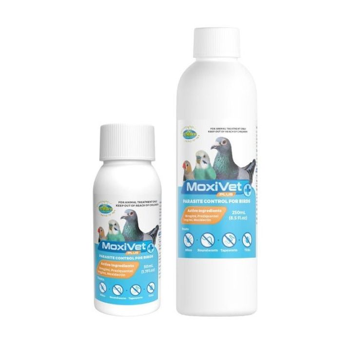 Moxivet Plus Loose & Company Packing (Parasite Control For Birds) Vetafarm Australia for all kinds of birds
