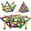 MagiStix Magnetic Building Sticks for Kids - Develops Problem-Solving Skills, Hand-Eye Coordination, Spatial Awareness & Fosters Creativity, Imagination & Learning Through Play - Perfect Educational Toy for Children. 