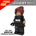 Roman Batman Minifigures Spider-Woman Robin Building Blocks DC Kids Lego Toys. 