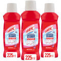 Harpic Bathroom Cleaner Floral 225ml - Pack of 3. 