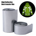 5M Reflective Strip Heat Transfered 2cm/5cm Reflective Tape Sticker Material for Bag Shoes Handmade Iron on Roadway Safety. 