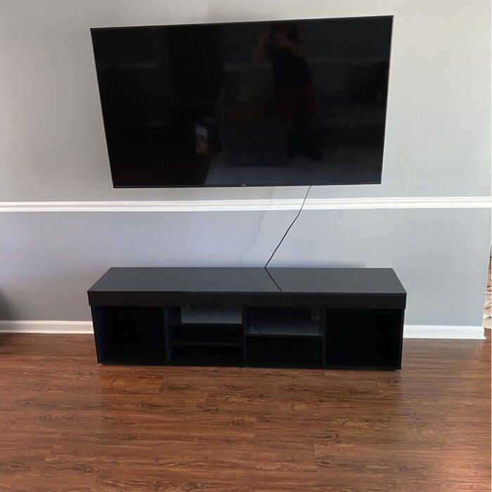 TV%20Stand,%20White,%20TV%20up%20to%2065%20Inches,%207%20Open%20Shelves%20-%20Image%202