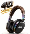 P10 Wireless Bluetooth 5.0 Headphones With Mic HiFi Stereo Deep Bass Noise Cancelling Headset Foldable Over Ear Earphones For Android Laptop PC Gaming Gym Travel Online Classes Support AUX TF Card Volume Control Wireless Headphone. 