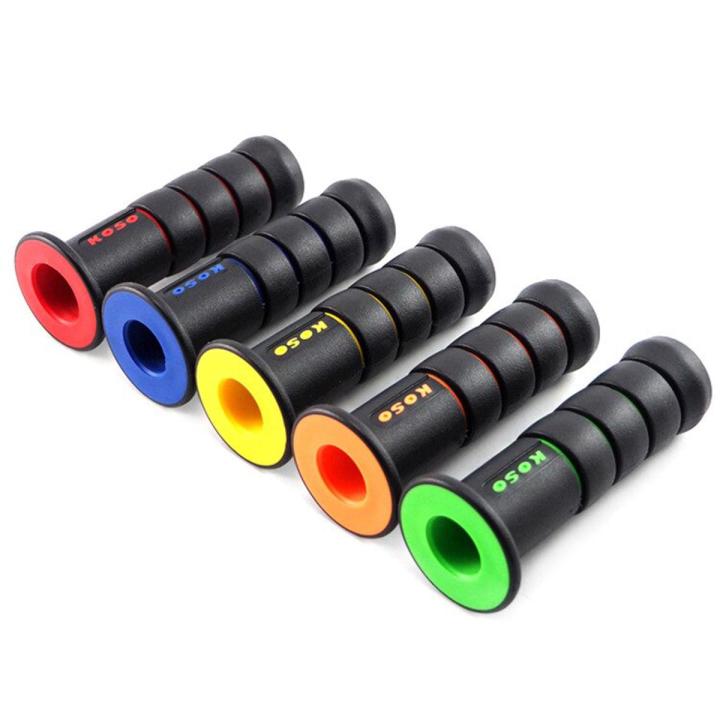 KOSO Handlebar Rubber Grip Bike Hand Grip for Motorcycle Universal
