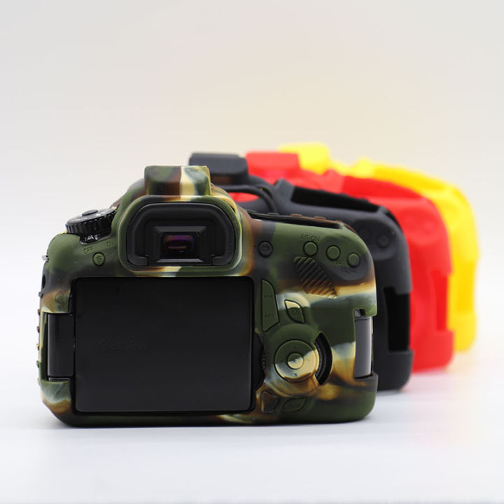 Soft Silicone Armor Skin Case for Canon 60D Rubber Camera Bag Body Cover Protector Skin