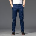 Men's Fashion-Cotton Jeans Pants-Blue color-Stretchable-Pants for men-Mens Clothing. 