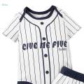 Kids Summer Outfits Set Baby Summer Clothes Printed Top Shorts Clothes Set 3 to 6 Months. 