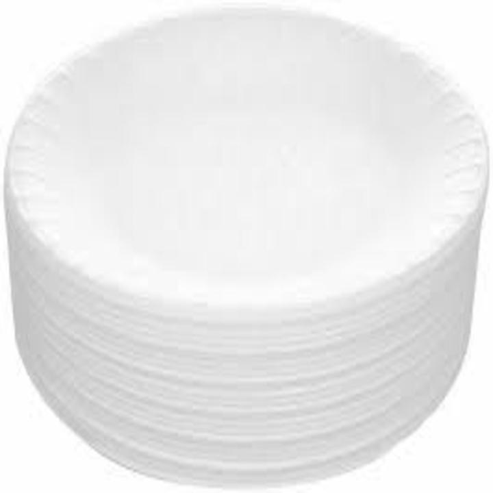 Disposable%20Foam%20Plates%20Pack%20of%20100%20pcs%20Medium-White%20-%20Image%202