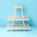 All Wooden Decoration Stands, Wooden Plant Stand For Home Decor, Multi Color And Size Available. 
