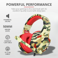 GX Gaming Headphones with Mic for PC, Laptop, PS4, Mobile - 360° Surround Sound, Noise Cancelling. 